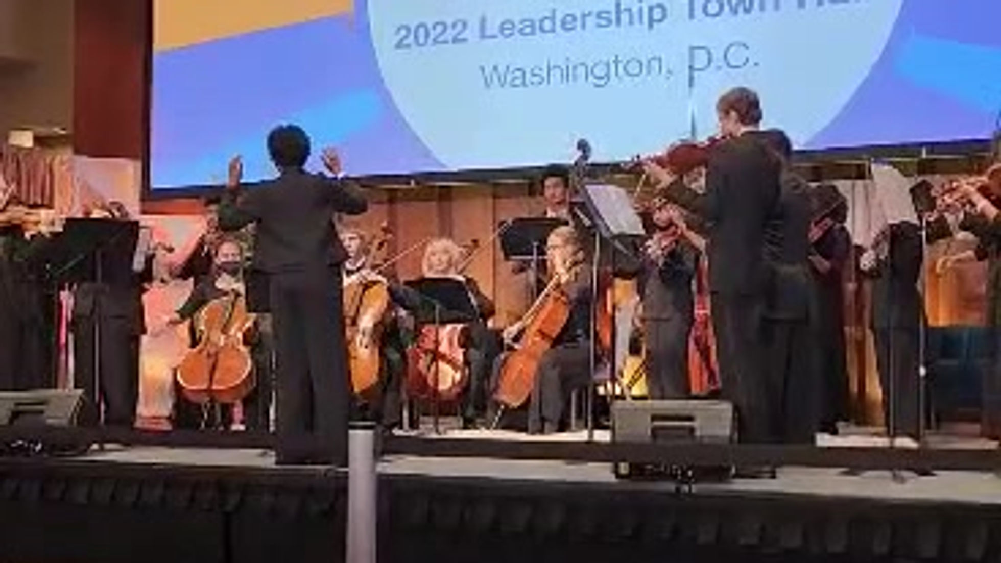 ACHS Orchestra performs at National Conference for Community In Schools